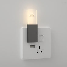 Load image into Gallery viewer, 1PC PMMA Small Ice Brick Ultrasonic Mosquito Repellent Night Light Household Physical Electronic Insect And Mouse Repellent Device