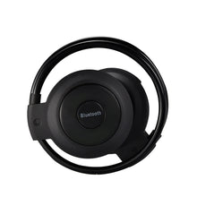 Load image into Gallery viewer, Mini Wireless Bluetooth Headphones Insert TF Card FM Radio Foldable Headsets Sports Stereo Headphones
