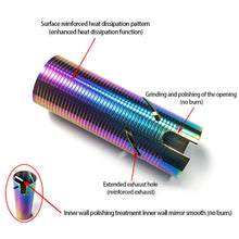 Load image into Gallery viewer, 1PC Color Bore Back Heat Dissipation Cylinder Toy Gun Stainless Steel Air Cylinder Modification Accessories For Jinming Exciting LDX Fine Strike SR16 Sima
