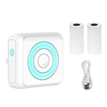 Load image into Gallery viewer, Mini Portable Pocket Bluetooth Thermal Printer Student Label Picture Error Scrapbook Printer