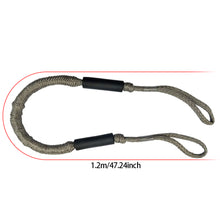 Load image into Gallery viewer, 1.2m/3.3ft Boat Dock Lines Cords Docking Rope for Kayak Watercraft Jet Ski Pontoon Canoe Power Boat Mooring Rope Accessories