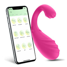 Load image into Gallery viewer, APP Controls The Stimulation Vibration Female Masturbation Flirtation Remote Control Invisible Wearable Jump Egg