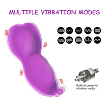 Load image into Gallery viewer, Wireless Remote Control Female Invisible Wearing Jump Egg Mask Vibrator Butterfly Vibration Masturbator Jump Egg