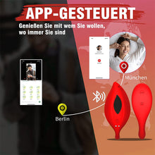 Load image into Gallery viewer, Wearing The Invisible Sucking Brush APP for Vibration Fun and Jumping Eggs Female Mastrubation Sex Toys