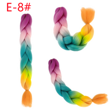 Load image into Gallery viewer, Elastic Hair Ties Jumbo Braid Hair Wig Dirty Braid Hair Rope for Girls Pigtails Long Wig Hair Rope Bows Hair Accessories