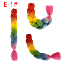 Load image into Gallery viewer, Elastic Hair Ties Jumbo Braid Hair Wig Dirty Braid Hair Rope for Girls Pigtails Long Wig Hair Rope Bows Hair Accessories