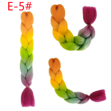 Load image into Gallery viewer, Elastic Hair Ties Jumbo Braid Hair Wig Dirty Braid Hair Rope for Girls Pigtails Long Wig Hair Rope Bows Hair Accessories