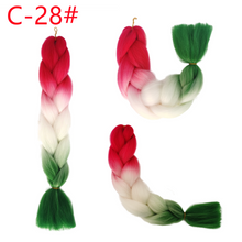 Load image into Gallery viewer, Elastic Hair Ties Jumbo Braid Hair Wig Dirty Braid Hair Rope for Girls Pigtails Long Wig Hair Rope Bows Hair Accessories