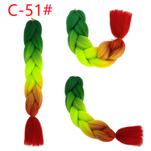 Load image into Gallery viewer, Hair Ties Elastic Jumbo Braid Hair Wig Hair Bands for Girls Pigtails Long Wig Hair Rope Bows Hair Accessories
