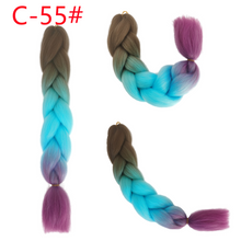 Load image into Gallery viewer, Hair Ties Elastic Jumbo Braid Hair Wig Hair Bands for Girls Pigtails Long Wig Hair Rope Bows Hair Accessories