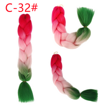 Load image into Gallery viewer, Hair Ties Elastic Jumbo Braid Hair Wig Hair Bands for Girls Pigtails Long Wig Hair Rope Bows Hair Accessories