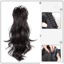 Load image into Gallery viewer, Horsetail Wig Female Simulation Hair Grab Clip Waterfall Half Tied Hair High Ponytail Wig Piece Fluffy Wig Ponytail Wig