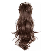 Load image into Gallery viewer, Horsetail Wig Female Simulation Hair Grab Clip Waterfall Half Tied Hair High Ponytail Wig Piece Fluffy Wig Ponytail Wig