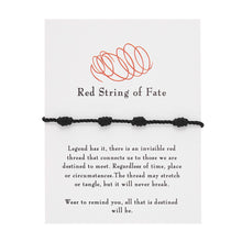 Load image into Gallery viewer, 2Pcs/Set 7 Knots Red String Bracelet for Women Men Lucky Amulet Handmade Rope Bracelets Friendship Couple Wristband Jewelry Gift