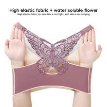 Load image into Gallery viewer, Butterfly Lace Women's Brassiere Back Sexy Gathering Comfortable Vest-style Bra With Adjustable Straps And Chest Pads