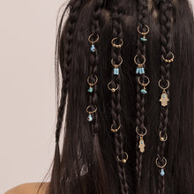 Load image into Gallery viewer, Dreadlock Hair Rings Adjustable Cuffs Clip Hair Braids Dirty Braids Bead Hairpin hair accessories Headwear for women Girls