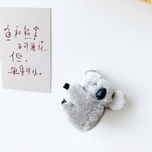 Load image into Gallery viewer, Children Cute Plush Koala Bear Animal Claw Clip Autumn Winter Soft Shark Hair Clips Women Girls Bangs Ponytail Hairpin Headwear