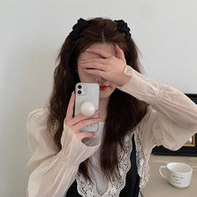 Load image into Gallery viewer, Elegant Black Bow Hair Clips for Girls Sweet Side Bangs Hair Accessories Temperament Forehead Clip Princess Hairpin Korean Headwear Duckbill Clip