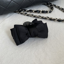 Load image into Gallery viewer, Elegant Black Bow Hair Clips for Girls Sweet Side Bangs Hair Accessories Temperament Forehead Clip Princess Hairpin Korean Headwear Duckbill Clip