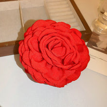 Load image into Gallery viewer, Caro Handmade Rose Crab Hair Clip Ins Popular Hair Catches For Women Pink Black Red Headwear Girls' summer Accessories