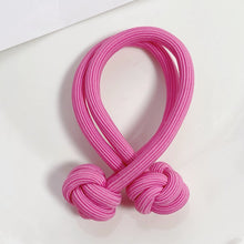 Load image into Gallery viewer, High Ponytail Rubber Bands Hair Band Elastic Head Rope For Women Korean Scrunchies Hair Tie Knotted Hair Ropes Hair Accessories