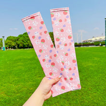 Load image into Gallery viewer, Summer Children's Sunscreen Sleeves Cute Cartoon Animal Outdoor Sunscreen Breathable Ice Silk Sleeves Arm Sleeves