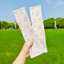 Load image into Gallery viewer, Summer Children's Sunscreen Sleeves Cute Cartoon Animal Outdoor Sunscreen Breathable Ice Silk Sleeves Arm Sleeves