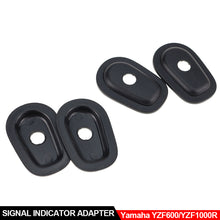 Load image into Gallery viewer, 4Pcs Motorcycle Motorbike Turn Signals Indicator Adapter Spacers For YAMAHA YZF 600 FAZER YZE-R6 YZF-R1 1000R YES 1000 FAZER FJR1300