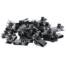 Load image into Gallery viewer, 10Pcs Car Body Bolts & U Type Clips M6 6mm Engine Cover Undertray Splash Shield Guard Bumper Fender Liner Retainer Fastener Rivet Screws