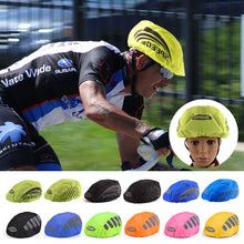 Load image into Gallery viewer, Universal Bicycle Helmet Waterproof Cover with Reflective Strip Cycling Helmet Rain Cover Outdoor MTB Road Oxford Cloth Protection Cover