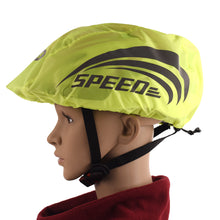 Load image into Gallery viewer, Universal Bicycle Helmet Waterproof Cover with Reflective Strip Cycling Helmet Rain Cover Outdoor MTB Road Oxford Cloth Protection Cover