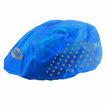 Load image into Gallery viewer, Universal Bicycle Helmet Waterproof Cover with Reflective Strip Cycling Helmet Rain Cover Outdoor MTB Road Oxford Cloth Protection Cover