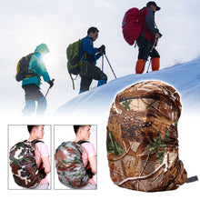Load image into Gallery viewer, 35-80L Outdoor Climbing Lightweight Waterproof Backpack Bag Rain Cover Camouflage with Silver Coating For Travel Bag