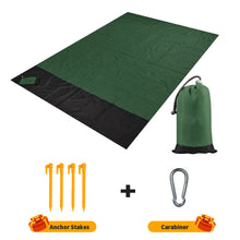Load image into Gallery viewer, 2x2.1m Waterproof Pocket Beach Blanket Sand Beach Mat Folding Camping Mat Mattress Portable Lightweight Mat Outdoor Picnic Mat
