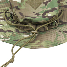 Load image into Gallery viewer, Camouflage Enthusiasts Square Pocket Camo Bonnie Cap US Bucket Benny Hats Multicam Fishing Outdoor Hiking Sun Caps
