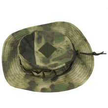 Load image into Gallery viewer, Camouflage Enthusiasts Square Pocket Camo Bonnie Cap US Bucket Benny Hats Multicam Fishing Outdoor Hiking Sun Caps