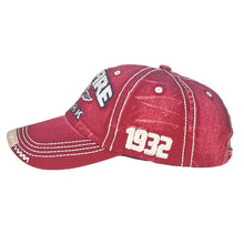 Load image into Gallery viewer, Retro Letter Men Women Embroidery Baseball Caps Spring Summer Cotton Adjustable Casual Hat Outdoor Hip Hop Streetwear Sun Hats