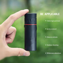 Load image into Gallery viewer, 2000x24 HD Outdoor Monocular Telescope Mini Portable Mobile Phone Telescope with Holder Camping Hunting Bird Watching Telescopes