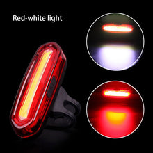 Load image into Gallery viewer, Bicycle Tail Light LED Bike Front Rear Light Waterproof USB Rechargeable Mountain Bike Riding Cycling Tail Lamp Bicycle Light