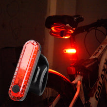 Load image into Gallery viewer, Bicycle Tail Light LED Bright Rear Red Bike Light USB Rechargeable Cycling Safety Lamp for Night Riding Lighting Back Bike Taillights
