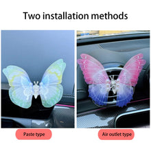 Load image into Gallery viewer, Car Air Outlet Perfume Clip Creative Dynamic Butterfly Auto Car Perfume Diffuser Accessories Air Freshener Car Ornament