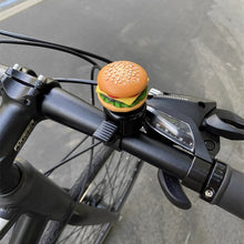 Load image into Gallery viewer, Cartoon Hamburg Bicycle Bell French Fries Sandwich MTB Bell Handlebar Safety Bell Cycling Lovely Loud Bicycle Accessories