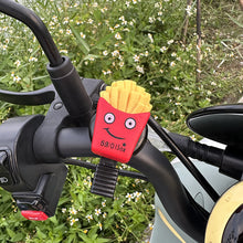 Load image into Gallery viewer, Cartoon Hamburg Bicycle Bell French Fries Sandwich MTB Bell Handlebar Safety Bell Cycling Lovely Loud Bicycle Accessories