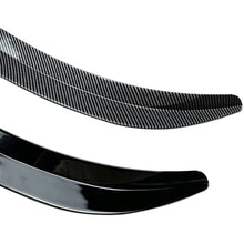 Load image into Gallery viewer, 2Pcs Car Rear Spoiler Extension Lip Fins Spoiler Carbon Fiber Black Color Auto Part Styling for Ford Focus ST Line Hatchback 2019-2023