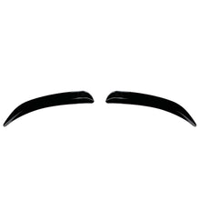 Load image into Gallery viewer, 2Pcs Car Rear Spoiler Extension Lip Fins Spoiler Carbon Fiber Black Color Auto Part Styling for Ford Focus ST Line Hatchback 2019-2023