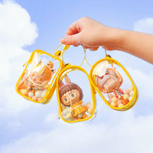 Load image into Gallery viewer, Portable Transparent PVC Mystery Doll Organizer Box Keychain Chain Bag Mystery Toy Storage Boxes for Doll Toy Zipper Pouch