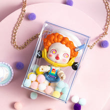 Load image into Gallery viewer, Transparent Outdoor Bag with Keychain Mystery Doll Display Storage Bags Dust-Proof Organizer Pouches Classic Doll Storage Bags