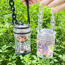 Load image into Gallery viewer, Creative Thicken Transparent Bag for Doll Display Storage Bag Mystery Doll Protection Case Mystery Toy Storage Boxes for Doll Toy Zipper Pouch