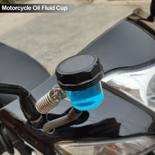 Load image into Gallery viewer, Universal Motorcycle Brake Fluid Reservoir Motorbike Rear Clutch Tank Oil Fluid Cup Master Cylinder for Honda Suzuki Kawasaki Yamaha