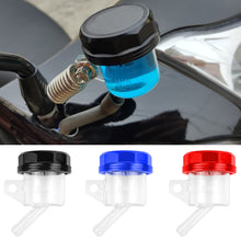 Load image into Gallery viewer, Universal Motorcycle Brake Fluid Reservoir Motorbike Rear Clutch Tank Oil Fluid Cup Master Cylinder for Honda Suzuki Kawasaki Yamaha